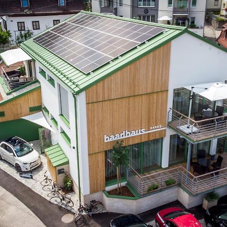 Apartamento Baadhaus Traunkirchen Exterior foto