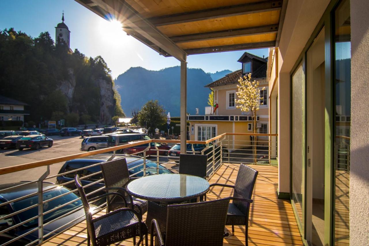 Apartamento Baadhaus Traunkirchen Exterior foto