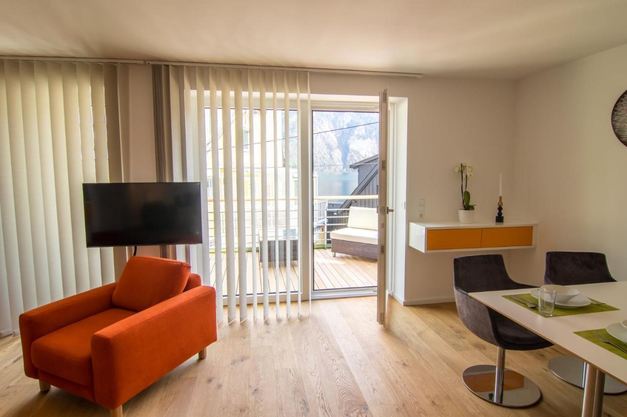 Apartamento Baadhaus Traunkirchen Exterior foto